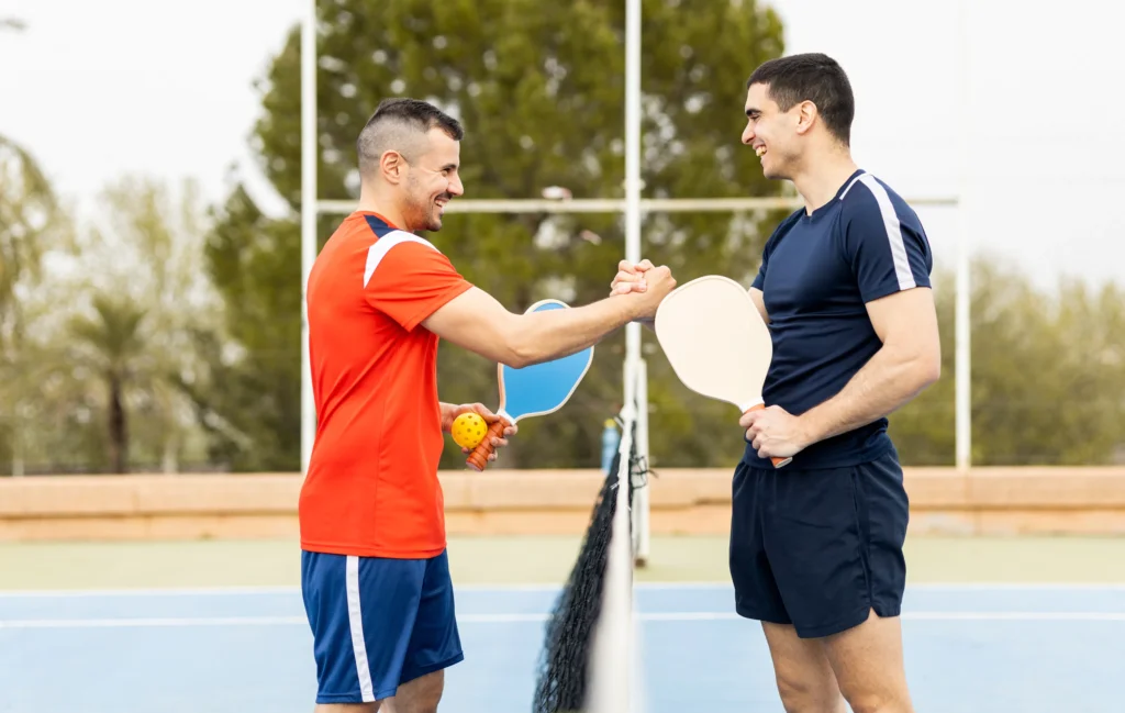 pickleball at Wild Air Landing apartments in zionsville